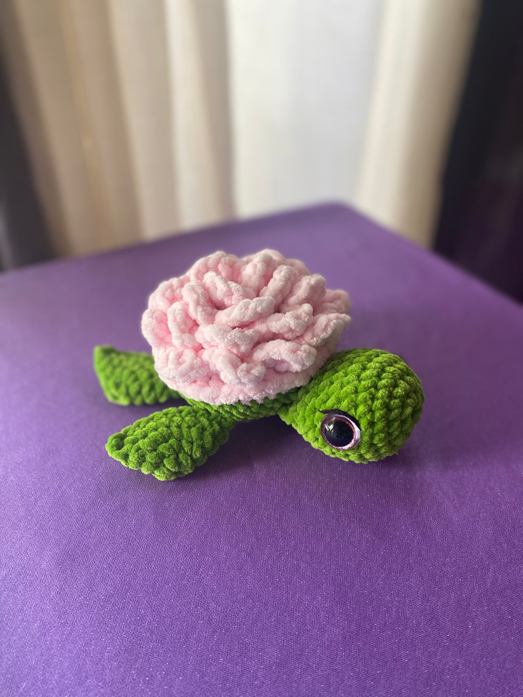 Tortuga marina flor mediana