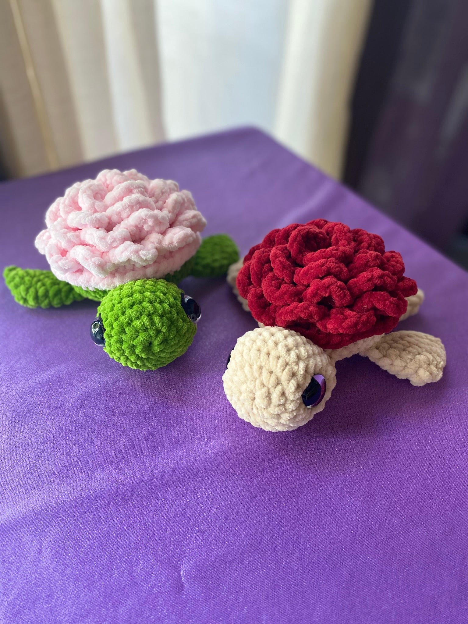 Tortuga marina flor mediana